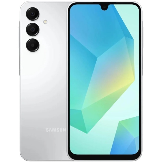Смартфон Samsung Galaxy A16, 6/128Gb, серебристый